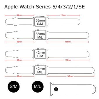 correas para Apple Watch multiples colores series 1 2 3 4 5 6 SE