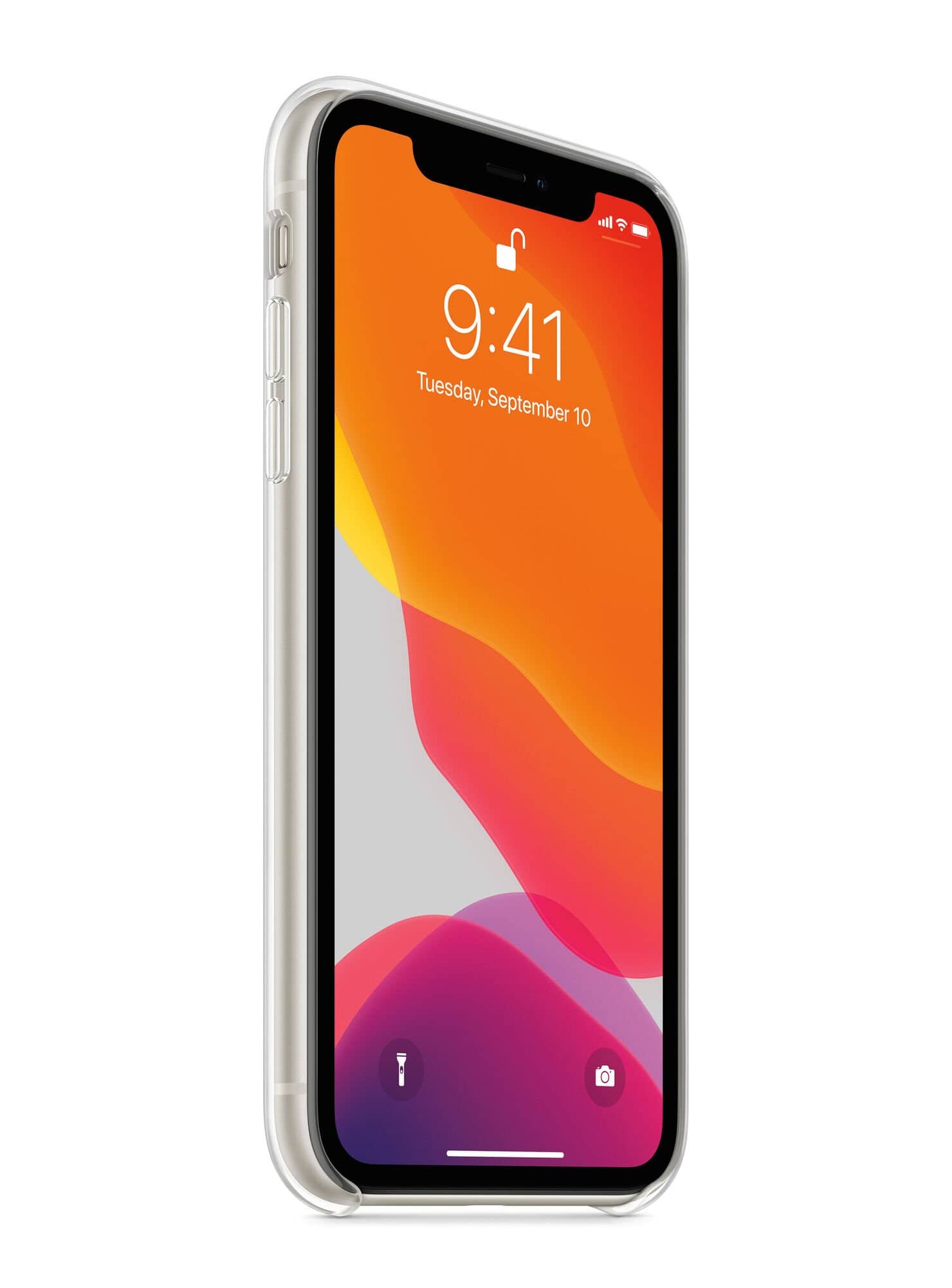 Carcasa color transparente iPhone 11 Pro
