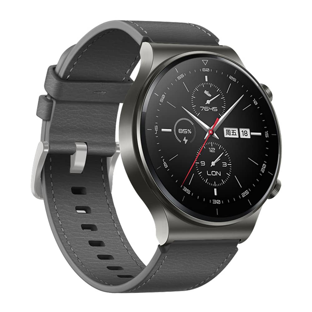 Correa de reloj de silicona para Huawei Watch GT2 46mm/GT 2e correa de reloj  (negro) Likrtyny Para estrenar