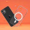 Funda carcasa Magsafe transparente para iphone