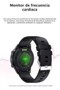 Reloj inteligente con música Z08s, pulsera inteligente con llamadas y monitorización de la presión arterial, pulsera inteligente con música