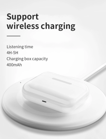 Auriculares inalámbricos Bluetooth Air 3 Pro+ Versión carga inalámbrica