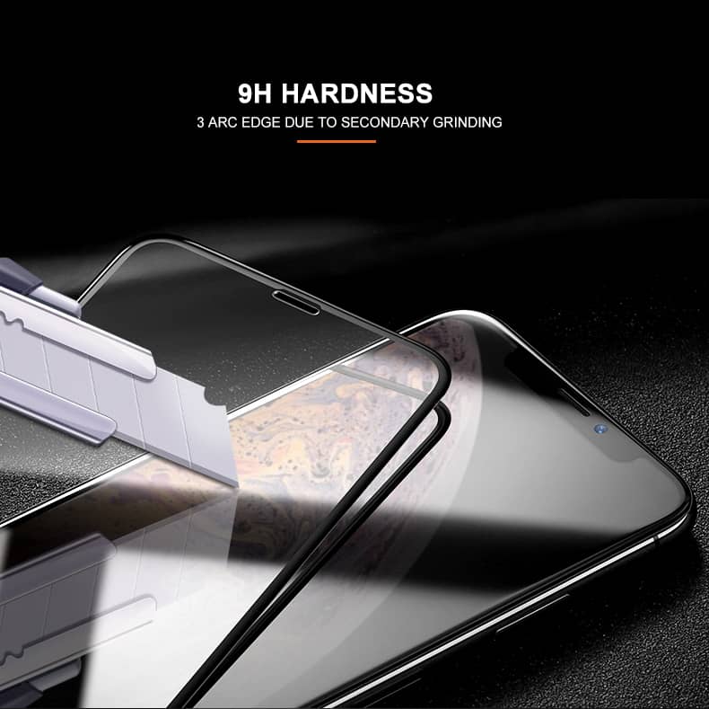 Lámina de Vidrio Templado 9H para IPhone 12, Pro, Pro Max y Mini