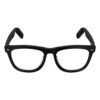 Gafas de audio direccionales abiertas, micrófono incorporado de alta sensibilidad y tecnología de reducción de ruido, puede tocar para lograr la reproducción de música, pausar y responder, marcar, colgar y rechazar llamadas, Y también puede despertar el asistente de voz y otras funciones.