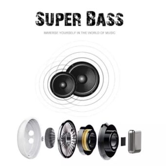 Audífonos In-Ear AirPro 2 Bluetooth 5.0 y Carga inalámbrica