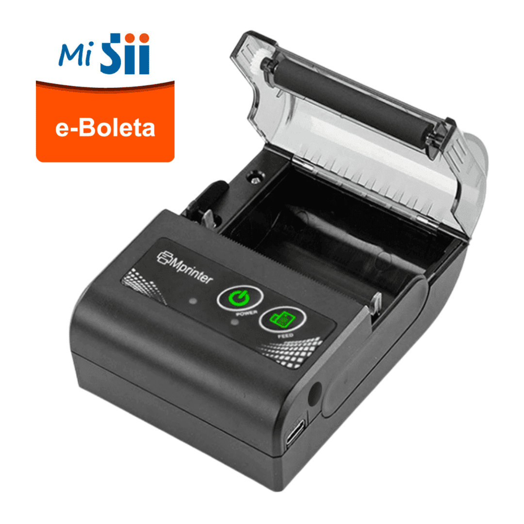 Impresora Térmica Bluetooth 58mm Boleta Electronica Sii 8531