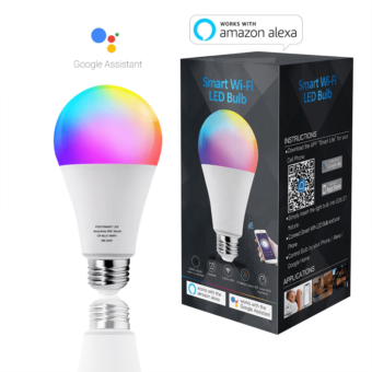 Ampolleta Wifi Inteligente Rgb.control Desde Celular alexa o google