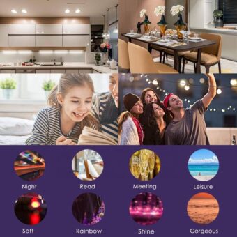 Ampolleta FoxySmart LED 9W=75W Wifi Compatible con Alexa y Google Assistant