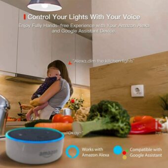 Ampolleta inteligente Led compatible con Alexa Google asistant