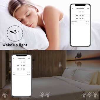 Ampolleta inteligente Led compatible con Alexa Google asistant