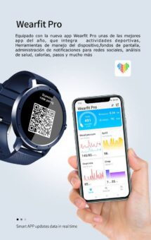 Este nuevo reloj Hw21 tiene un diseño moderno similar al del Xiaomi Mibro Air