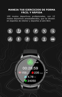 Este nuevo reloj Hw21 tiene un diseño moderno similar al del Xiaomi Mibro Air