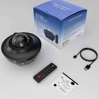 Proyector De Luz Nocturna Led Galaxia Música Bluetooth