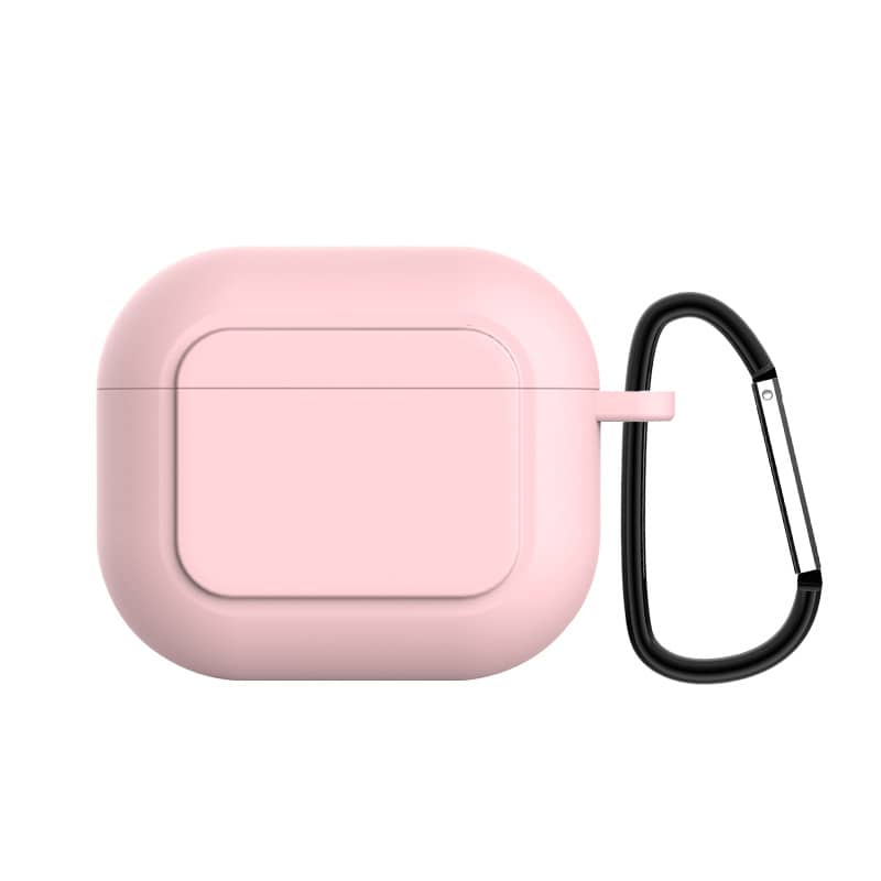 estuches audifonos apple airpods gen 1 plastico color rosado