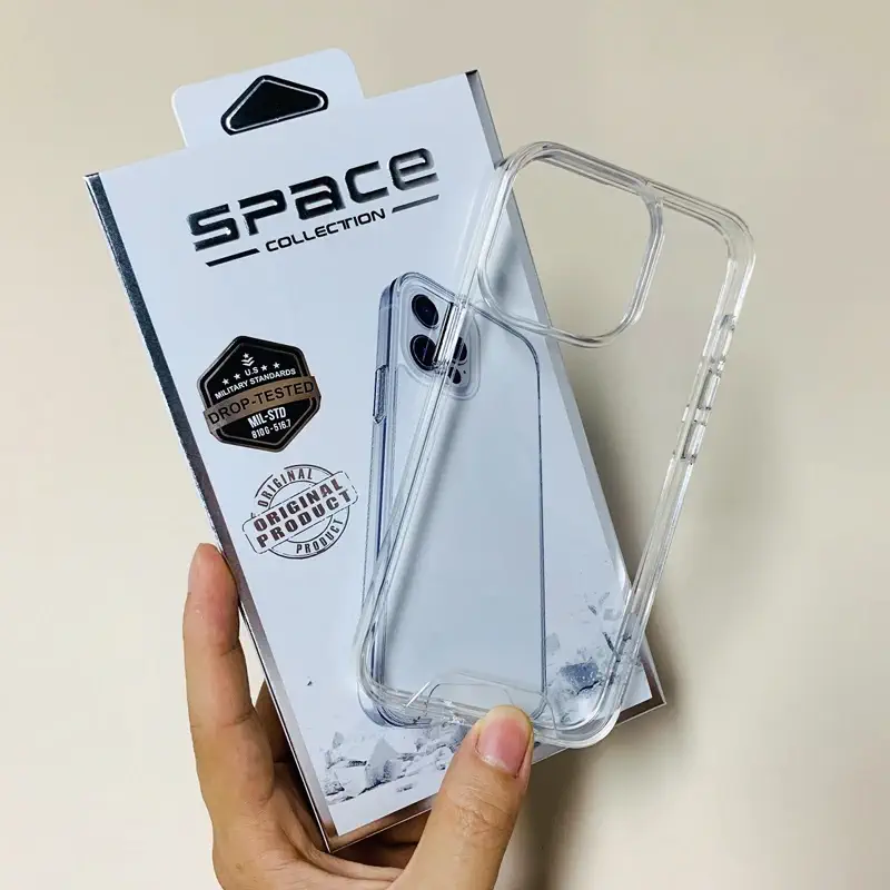 Funda Transparente Acrílico Duro iPhone 13 Pro Max Case Space