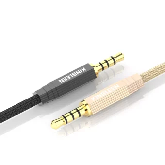 Klingleen Cable Auxiliar 3.5mm de Alta Fidelidad 1.5Mts