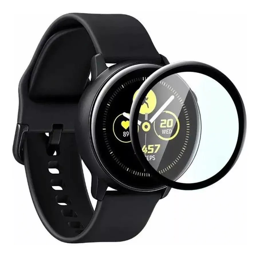 Samsung-Galaxy-Watch-Active-2-3D-Curved-Cambered-Full-Cover-Soft-PET-Film-Screen-Protector