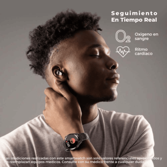 Un Compañero Sofisticado Foxy Classic Watch no es solo un dispositivo, sino una declaración de estilo. Su diseño elegante y moderno es la esencia de la elegancia, complementando perfectamente cualquier atuendo, desde trajes de negocios hasta ropa deportiva. La pantalla de 1.32 pulgadas con resolución HD de 360x360 exhibe con gracia los detalles, inundando tu mundo con colores vibrantes y nítidos. Tu estilo nunca había sido tan impresionante.