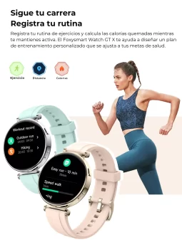 comprar Mejor smartwatch para mujer Reloj inteligente con monitor de salud Smartwatch con seguimiento de ciclo menstrual Reloj inteligente elegante y funcional Smartwatch resistente al agua para mujeres Reloj inteligente con 100 modos deportivos Pantalla HD AMOLED para smartwatch