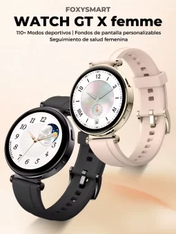 comprar Mejor smartwatch para mujer Reloj inteligente con monitor de salud Smartwatch con seguimiento de ciclo menstrual Reloj inteligente elegante y funcional Smartwatch resistente al agua para mujeres Reloj inteligente con 100 modos deportivos Pantalla HD AMOLED para smartwatch