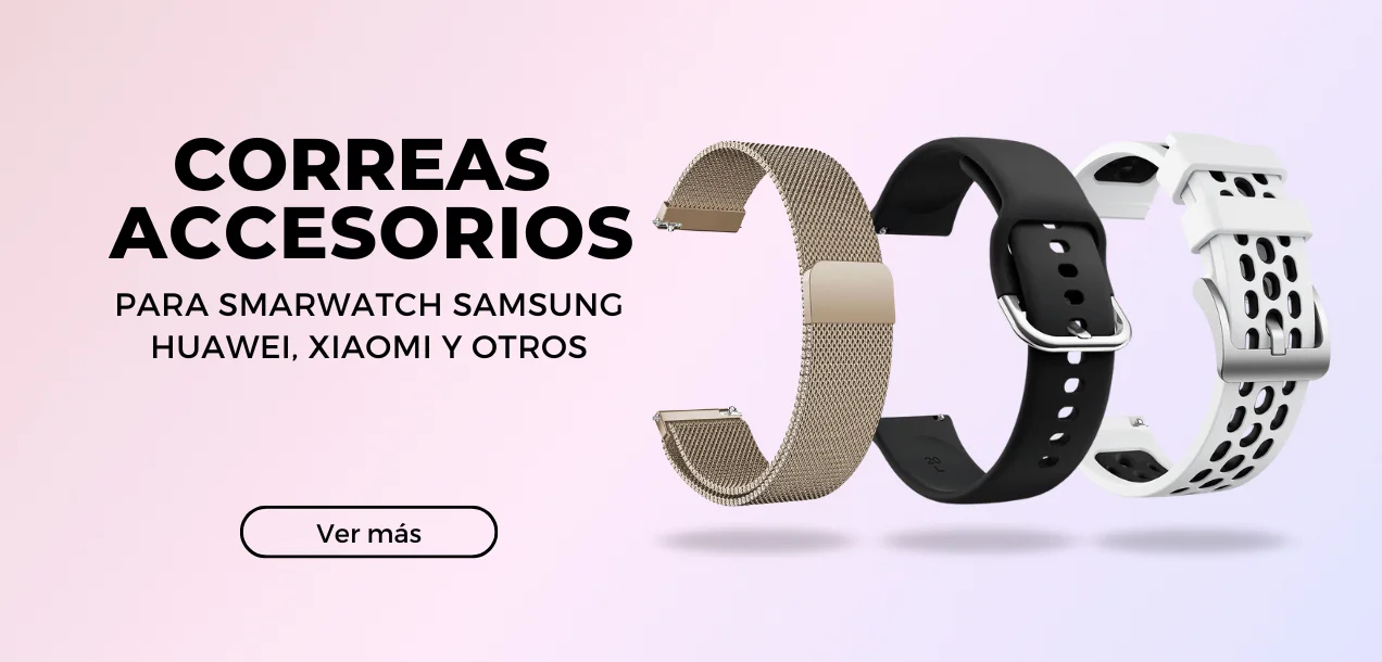 Correas y accesorios para relojes inteligentes smartwatch samsung, Huawei, Xiaomi, otros correas de 22mm correas de 20mm